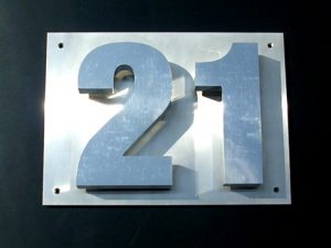 Built Up Stainless Steel House Numbers – STAINLESS STEEL LETTERS